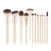 Hot-selling 12 Makeup Brushes Soft Bristles Eyeshadow Highlight Grooming Highlight Loose Powder Brush Foundation Brush Beauty Tools