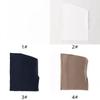 New Elastic Instant Hijab Hat Long Tail Satin Cotton Muslim Underscarf Pleated Solid Color Square Headscarf Muslim Women