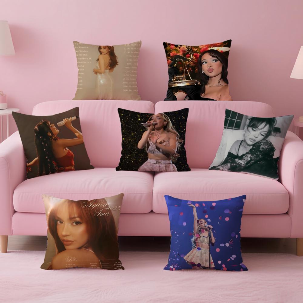 Singer Lyrical AAyliva EElif AAkar Cushion Cover Pillow Case Soft Skin Friendly Fabric Comfort Concealed Zipper