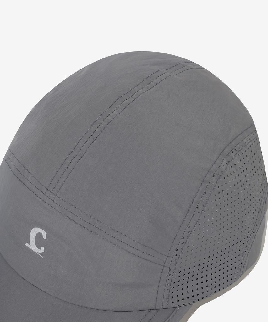 COVERNAT Symbol Logo Printed Nylon Cap Grey