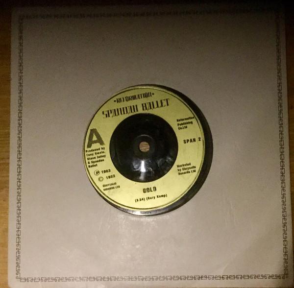 

7inch Record SPANDAU BALLET - Gold SPAN2 Reformation 1983 UK Pop Used