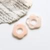 Resin Flower Pendant Hollow Five Petal Floral Charm Jewelry DIY Supplies for Necklace Bracelet Earring Jewelry Making