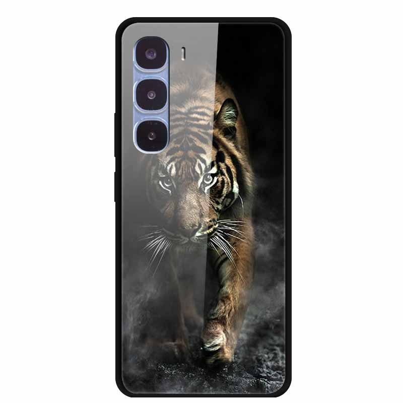 

Чехол для Infinix Hot 60 Pro Закаленное стекло Звездный Мраморный Мультяшный Жесткая Задняя Крышка Защитный Чехол для Infinix Hot 60 Pro 6.78 X6885 - Infinix Hot 60 Pro