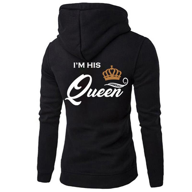 2024 His Queen & Her King Couple Hooded Sweatshirts