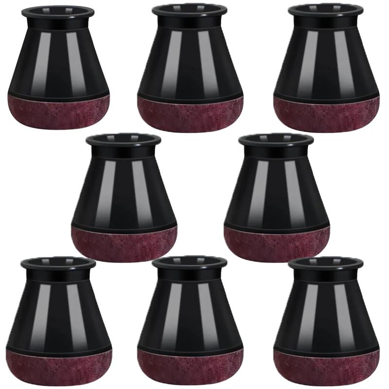 Verdickte Silikon-Stuhlbein-Kappen Weiche Stumme Möbel-Fußpolster Schutzhüllen Stuhlbein Boden Schoner