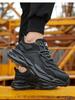 Men's Ultra-light Steel Toe Safety Shoes: Anti-smash, Anti-puncture, Soft Sole Work Shoes