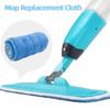 4 Pieces/set Absorbent Mop Replacement Cloth Washable Cleaning Cloth Flat Mop Cloth  Floor Cleaning