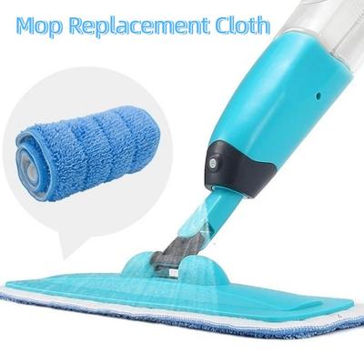 4 Pieces/set Mop Replacement Absorbent Mop Replacement Cloth Washable Soft Flat Mop Cloth Dust Removal Mop Head Bathroom