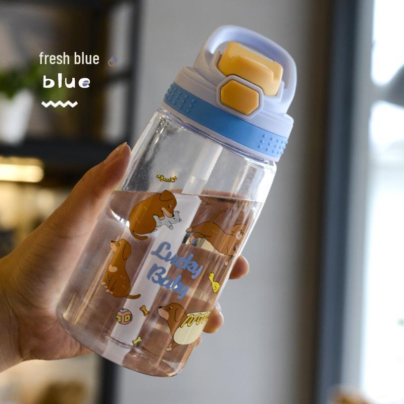 Portable Cute Straw Cup for Kids and Adults - Customizable Logo