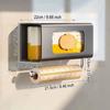 Strong Load Bearing Paper Towel Dispenser Easy Access Wet Wipes Storage Rack  Household