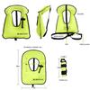 Inflatable Inflatable Swim Vest Diving Snorkeling Outdoor Safety Swimming Jackets Lightweight Adjustable Swim Life Saving Vest