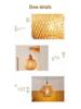 Bamboo Weaving Wall Lamp: Retro Wabi-Sabi Style for Tea Rooms and Bedrooms