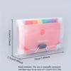 A613 Mini Akkordeon-Ordner Kompakter Tragbarer Beleg-Organizer Aktenordner für Rechnungen Coupons und Dokumente mit 13 Fächern