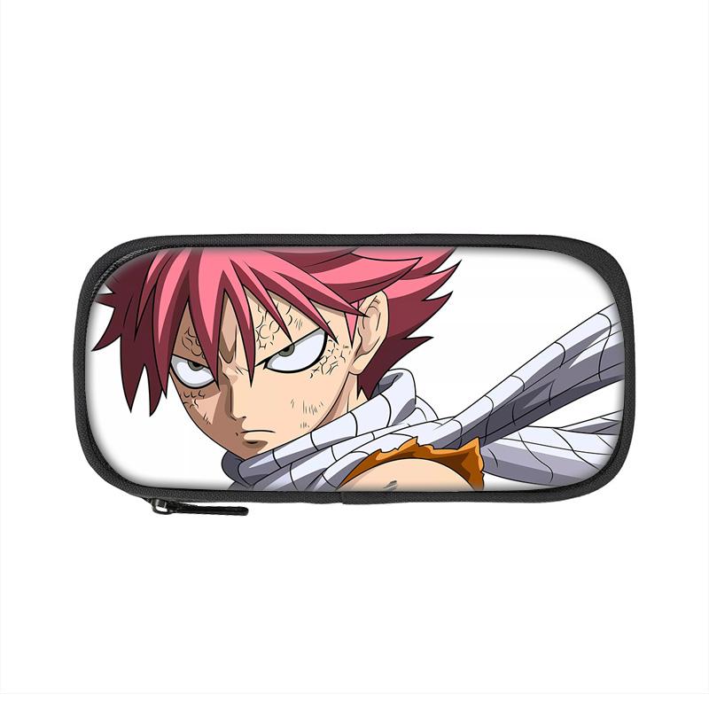 Fairy Tail Pencil Case Pen Bag Boys and Girls Best Gift Stationery Sport Travel Women's Makeup Bag