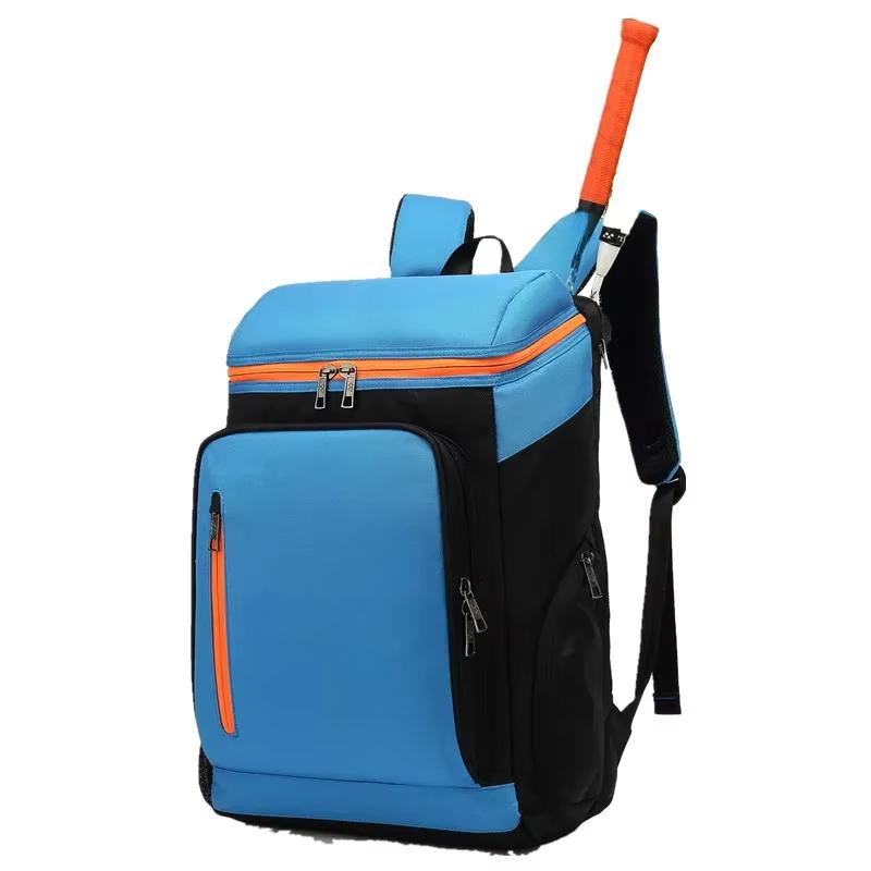 

Badminton Backpack Men s Tennis Backpack Women s Sports Backpack Large Capacity Anti-wear Racket Bag синій