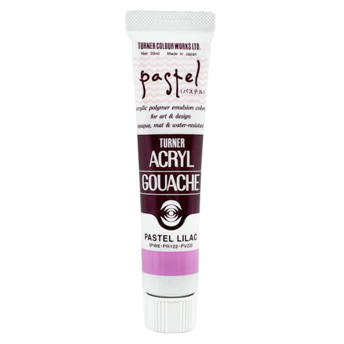 

Turner Color Acrylic Gouache Pastel Lilac AG020179 20ml (No. 6)
