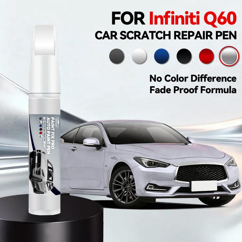 

OPRTAMG Purpose Vehicle Paint Repair Pen Touch Up Scratch Remover DIY Auto Accessories Black KH3 White QAC Red NBA Blue For Infi срібний