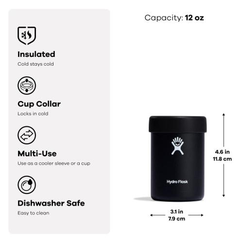 Cascade Beer Cooler Cup, 12oz (354ml), Insulated Stainless Steel Tumbler (Official Japanese Product)