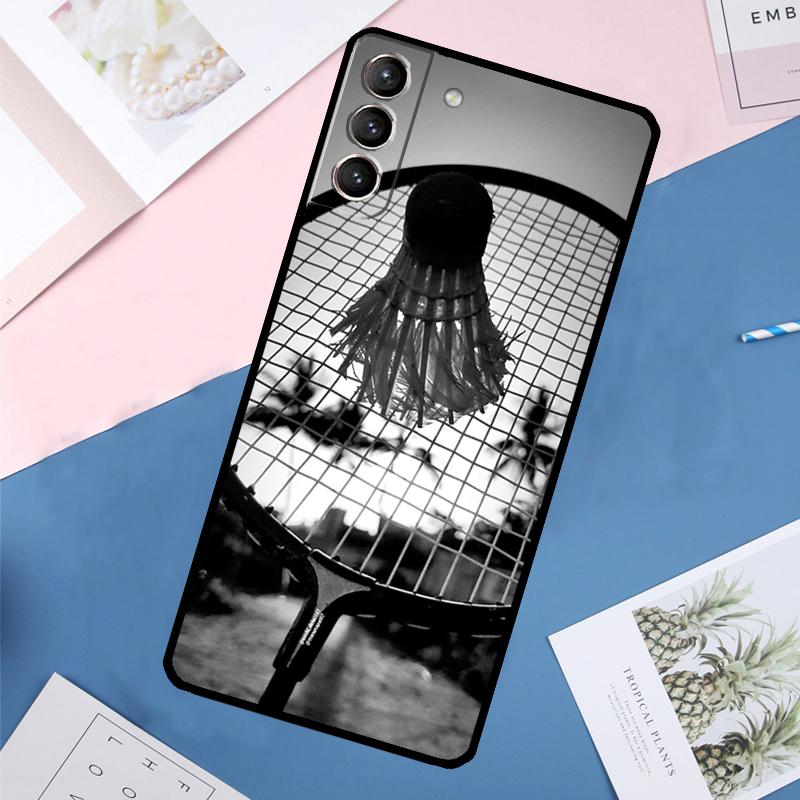 

Badminton Sport Case For Samsung Galaxy S24 S23 S22 Ultra S20 S21 FE S8 S9 S10 Plus Note 10 20 Ultra Cover Galaxy S23