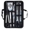 SET OF 10 GRILLING TOOLS IN A CASE 489298