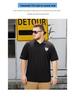 Youth Extra Large Short Sleeve Cotton Polo Shirt with Lapel, Sweat-Absorbent, One Piece, Comfortable.