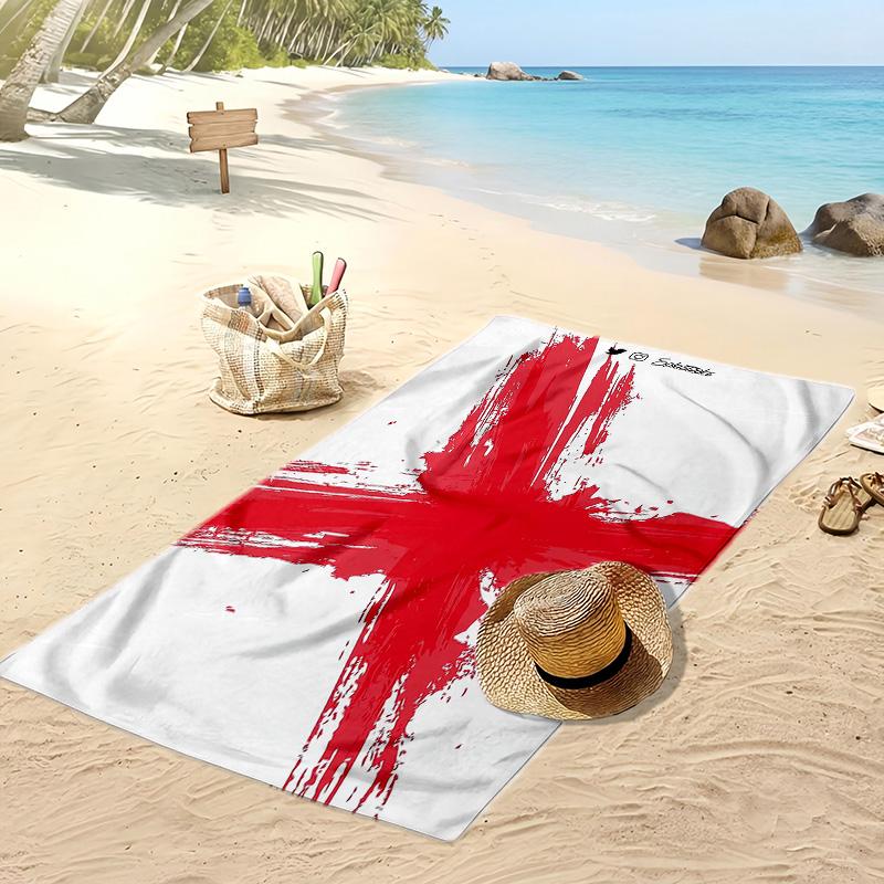 England national football team Printed Beach Towel Quick Dry Soft TowelPortable Large Rectangular Beach Blanket for Travel Swimming Pool