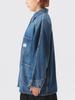 BEAMS BOY Women's BIGMAC Fade Coverall Blouson (Special Order) INDIGO FREE