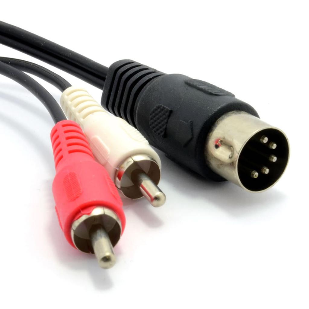 Kontak 5 Pin Din to 2 RCA Phono Adaptor - Analogue Seduction