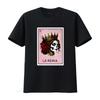 La Reina Loteria T Shirt Mothers Day for Mexican Mom Latina Queen Party Vintage Washed Designer Clothes Fashion Breathable