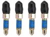 Dsnaduo Speed Bleeder Valve Brake Bleeder Screw Quick Bleeder with Dust Cap M7x1.0-34.5mm H9411-4 105400 639570 4pcs