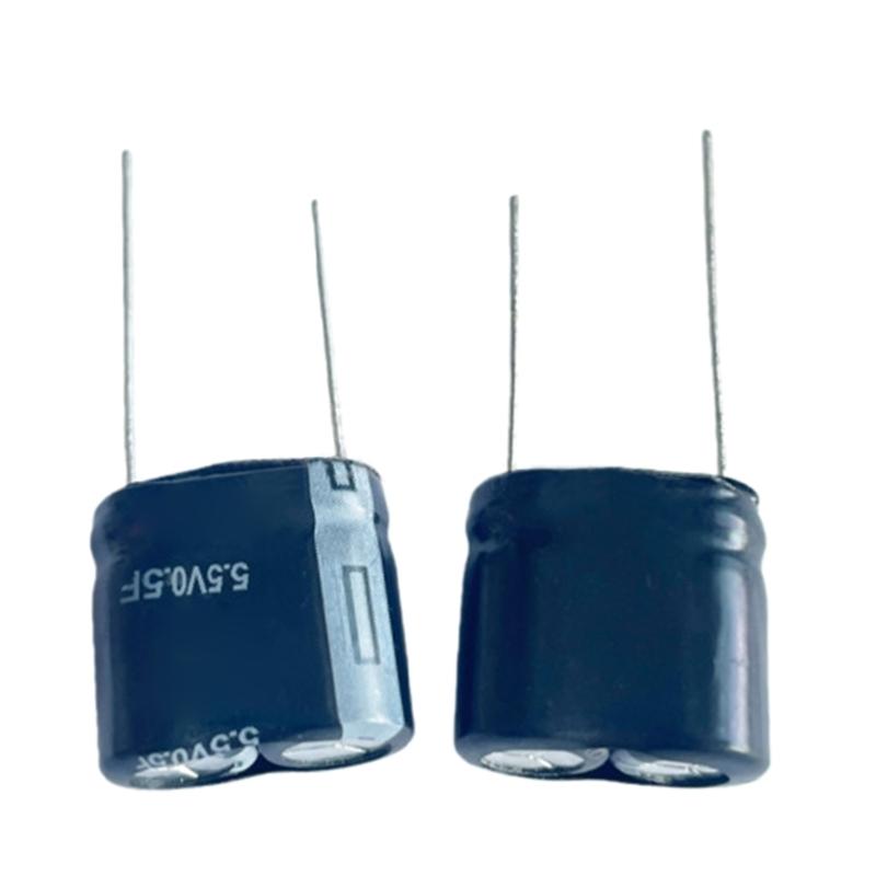2PCs High Power Density 0.5F 5.5V Super Capacitor for Energy Buffer and Voltages Stabilization Applications