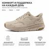 Skechers Max Cushioning Premier 2.0 Comfortable Soft Breathable Supportive Rebound Low Top Casual Running Shoes Men Sneaker Gray Brown 220544-TPE