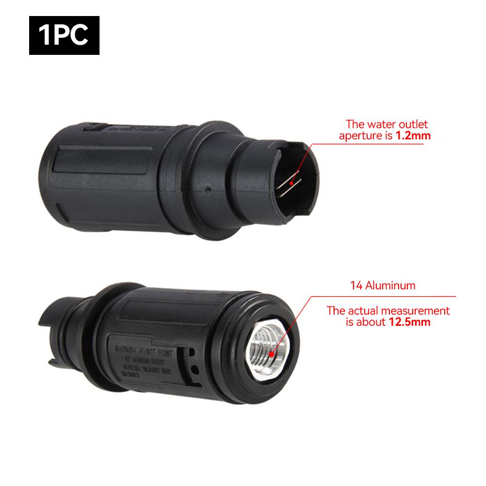 1/4" Snabbkoppling Vinkeljusterbar Högtryckstvättmunstycke Spruta Max.3000PSI för 280 380 55 58 360 Rengöringsmaskin