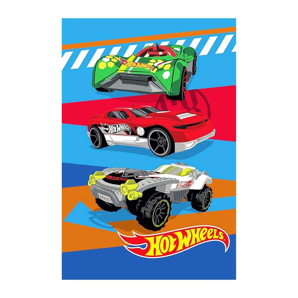 Hot Wheels Epic Fleece Racing Cars Blanket