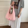 Fashion Solid Color Soft Creative Design Nylon Shoulder Bags 2026 High Quality Sweet Versatile Simplicity Handbags for Women