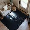 Soccer Player Through Wall Area Rug Suitable for Outdoor Entryway Game Room Playrooms Antislip Carpet Office home decor Wedding Party Gift