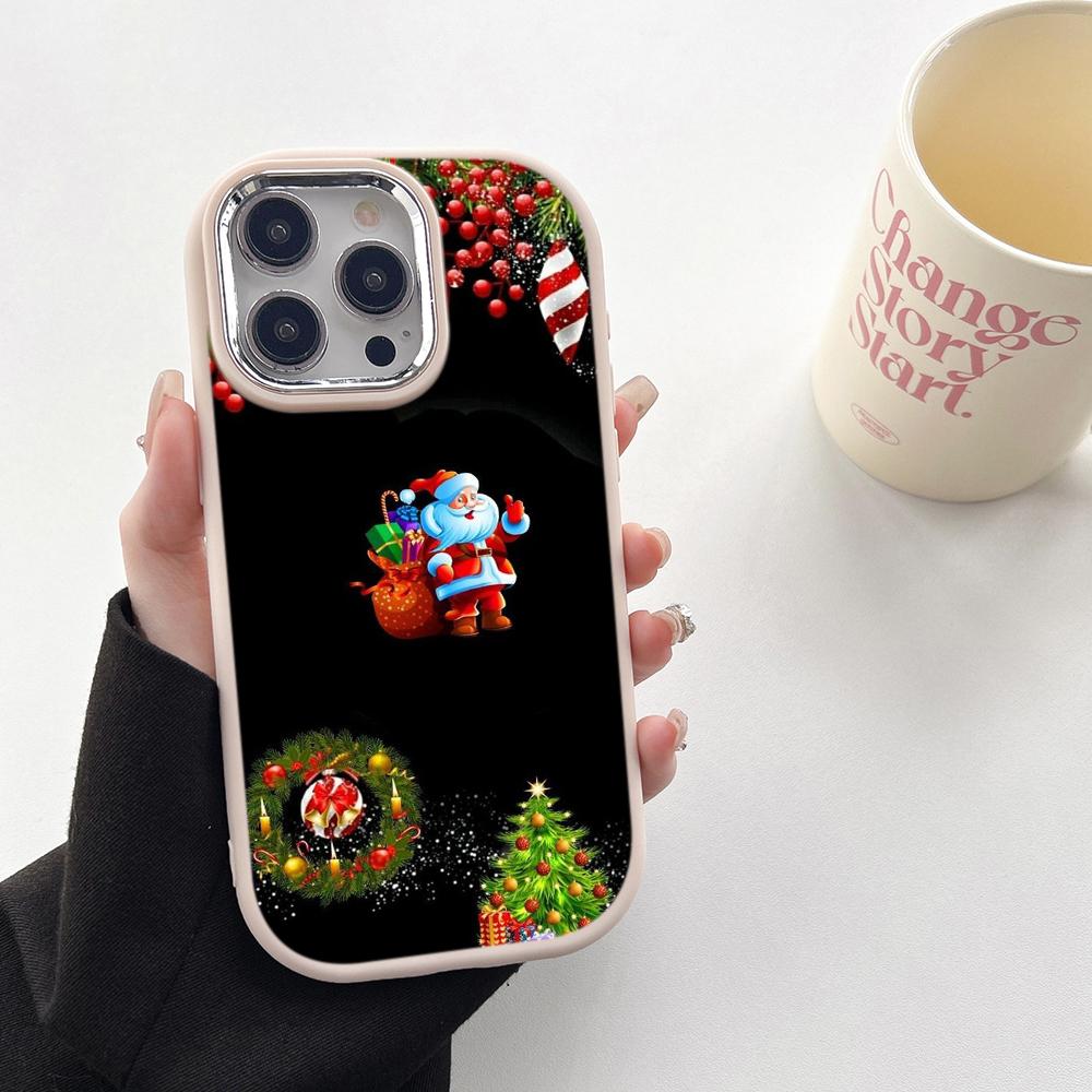 N108 Happy New Year Christmas design Soft Phone Cases для Samsung S24 S23 A15 A35 A54 — фото 20
