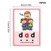 Kids CVC Words Learning Cards ESL Teaching Materials for Toddlers Sight Words Teaching Aids Vocabulary Educational Montessori