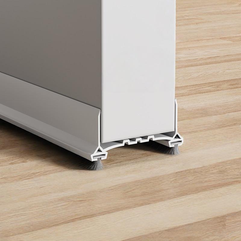 

1PC 97cm/38.19in Household Door Bottom Seal Strip 97cm Door Draft Stopper Strip Felt Protector Dustproof Soundproof Weatherproof білий