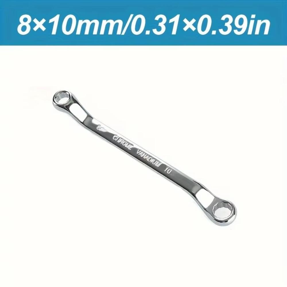 

6-27mm Dual Head Wrench Dual Head Auto Repair Wrench Repair Tool Eye Wrench 8-10