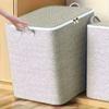 XL Foldable Storage Box | Heavy-Duty Fabric | Space-Saving for Wardrobe, Under Bed & Moving