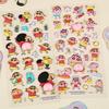 Anime Character 3D Stickers Cute Butt Puffy Stickers for Phone Case Decoration Squishy Sticker Set for Crafts & Journals
