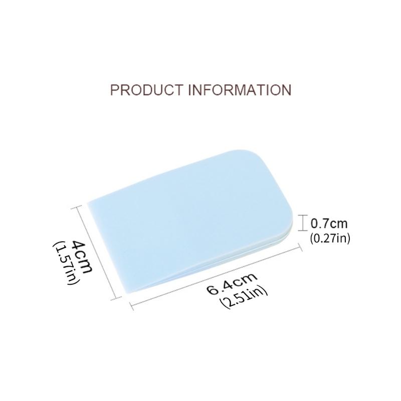 Flat Edge Silicone Makeup Brush Gentle Streakless Coverage Nonabsorbent Quick Wash Long Lasting Beauty Essential