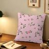 Pink Floral Spring   Pillowcase Toon Gift Cushion Cover Bedroom Home Sofa Chair Seat Decor Pillow Case