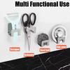 2pcs Metal Sponge Storage Holder Self Adhesive Sink Storage Holder Drain Drying Rack  Kitchen Use