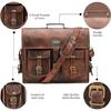 Handmade World Leather Messenger Bags For Men Women Men's Briefcase Best Computer Satchel Bag Fits Laptop