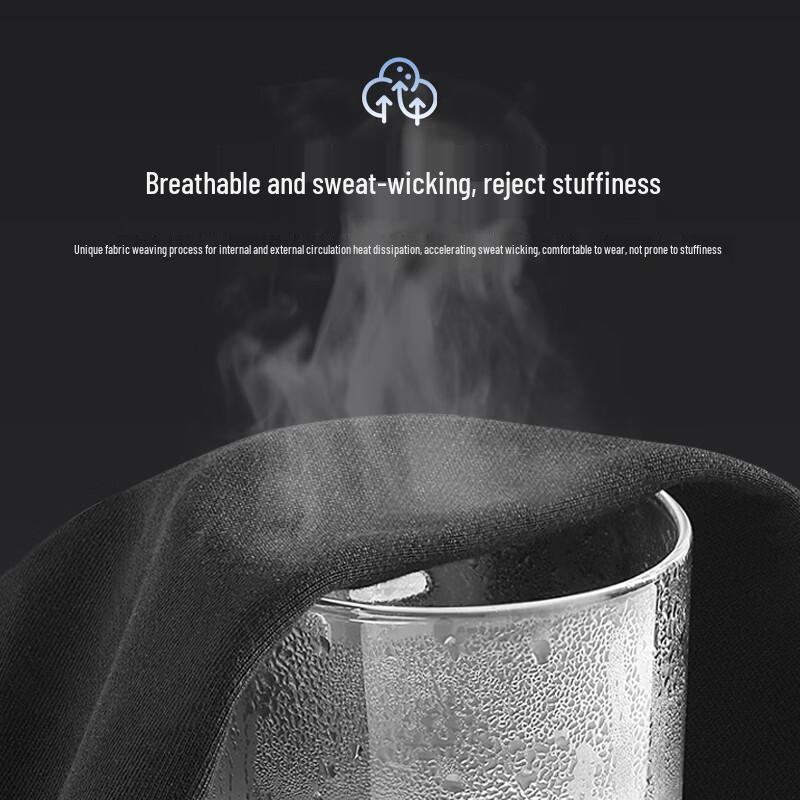 JEEP SPIRIT Unisex Loose Fit Wide-Leg Casual Pants