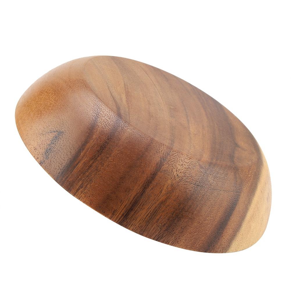 Wooden Salad Bowl Solid Acacia Wood Bowls for Salad Soup Rice Home Kitchen Utensils