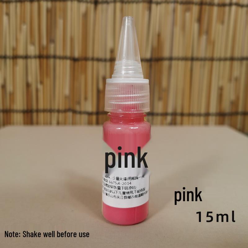 DIY Lacquer Round Fan Painting Set - Includes Pigment and Absorbent Paper