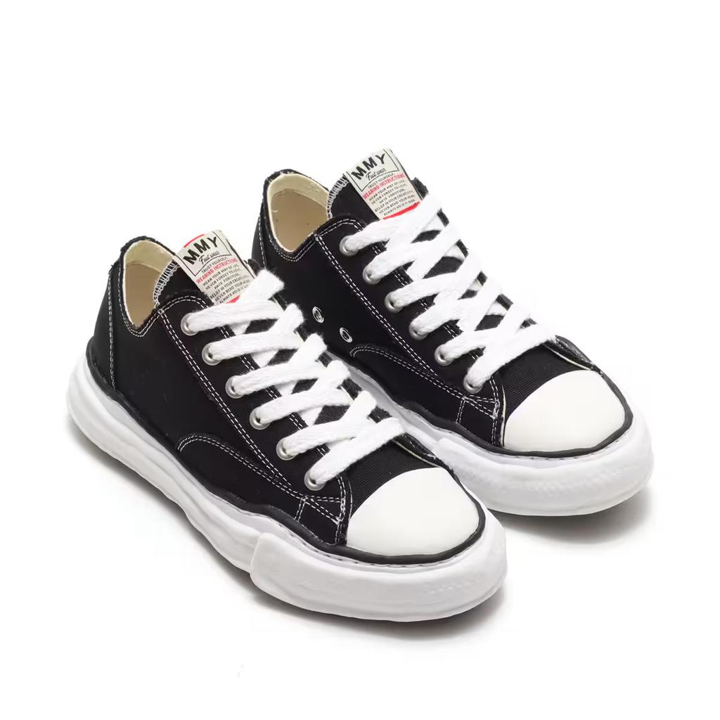 A01FW702-black Maison MIHARA YASUHIRO PETERSON Original Sole Canvas Low (Men's)